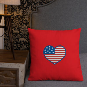 USA Flag Premium Pillow