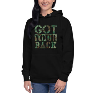 ARMY HOODIE | SOLIDER HOODIE | BRAVE MAN HOODIE | GOT YOUR BACK | Unisex Hoodie