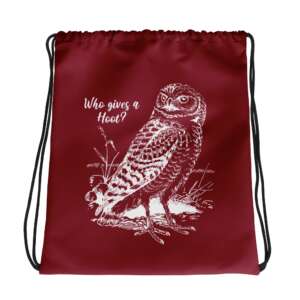Owl Drawstring bag
