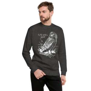 Owl Unisex Fleece Pullover