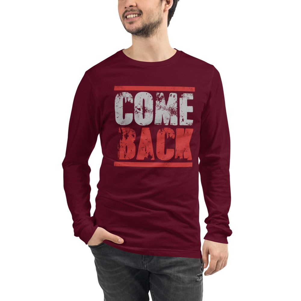 Come Back Unisex Long Sleeve Tee | Regular Fit Cotton Tee - Image 2