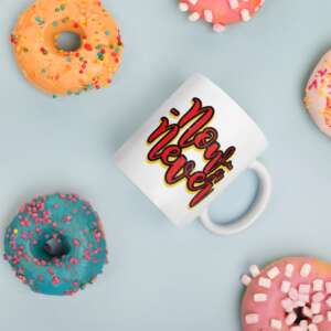 NOW OR NEVER White glossy mug | LIFE QUOTES | MOTIVATIONAL QUOTES | DO IT NOW | KEEP TRYING | GLOSSY MUG | 2 SIZES AVAILABLE