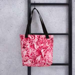 FLORAL TOTE BAG | PHOTOGRAPHIC TOTE BAG | GREENERY | FLOWERS LOVERS Tote bag | ARTIST BAG | WASHABLE | GRAPHIC ART BAG