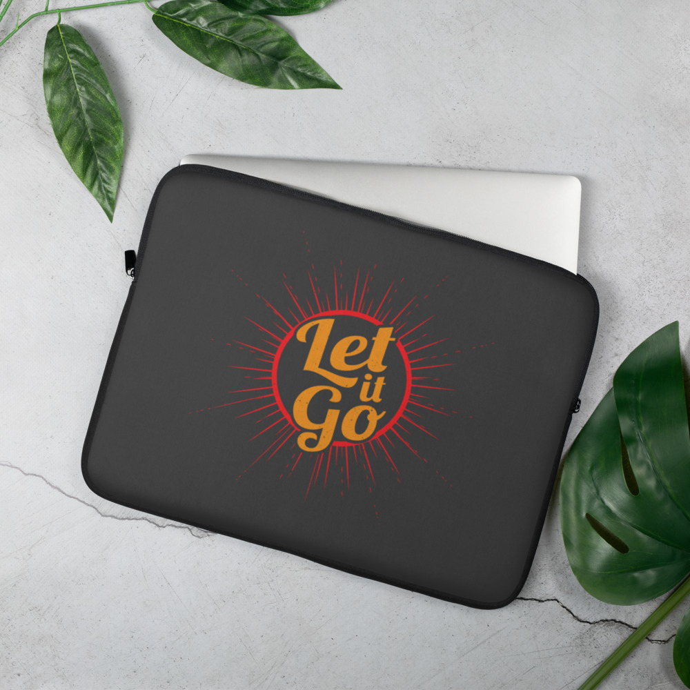 Let It Go Laptop Sleeve | Water/Oil/Heat Resistant - Image 2