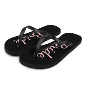 Bride Flip-Flops | Bridal shower theme
