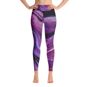 ABSTRACT Yoga Leggings | PAINT LOVERS | POUR ART | GYM WEAR | POLYESTER SPANDEX