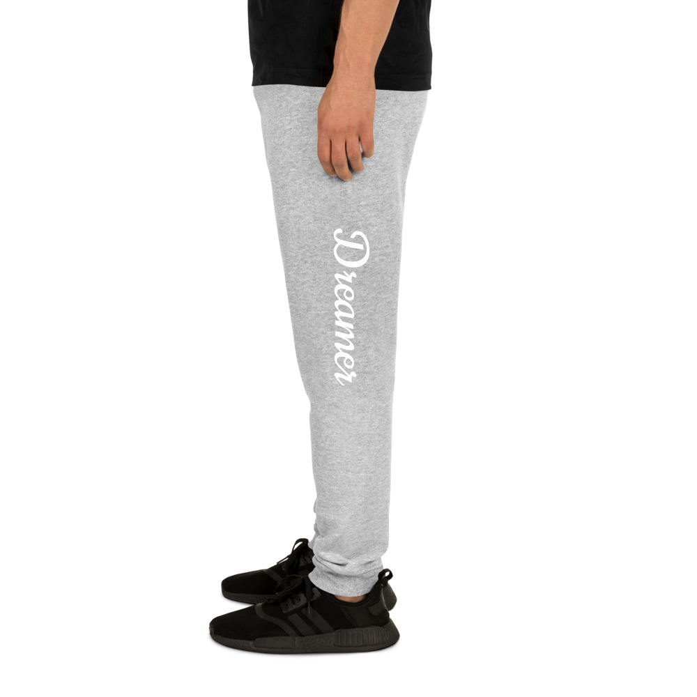 Dreamer Unisex Joggers | Dream Big | Be Positive | Winter Wear - Image 3