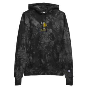 BEE ZEE Unisex Champion tie-dye hoodie | WINTER WEAR | TRENDY TIE DYE | HOODIE