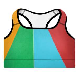 Colors Padded Sports Bra