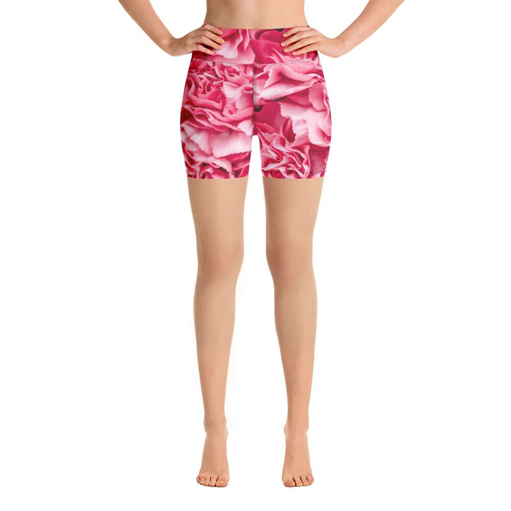 Floral Yoga Shorts