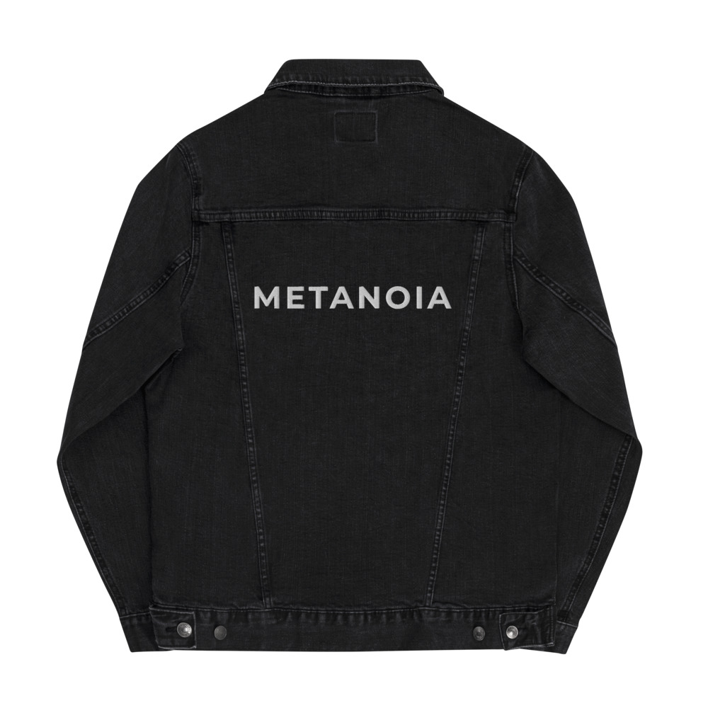 Metanoia Unisex denim jacket | Free Yourself | Change | Denim | Trendy | High Quality - Image 5