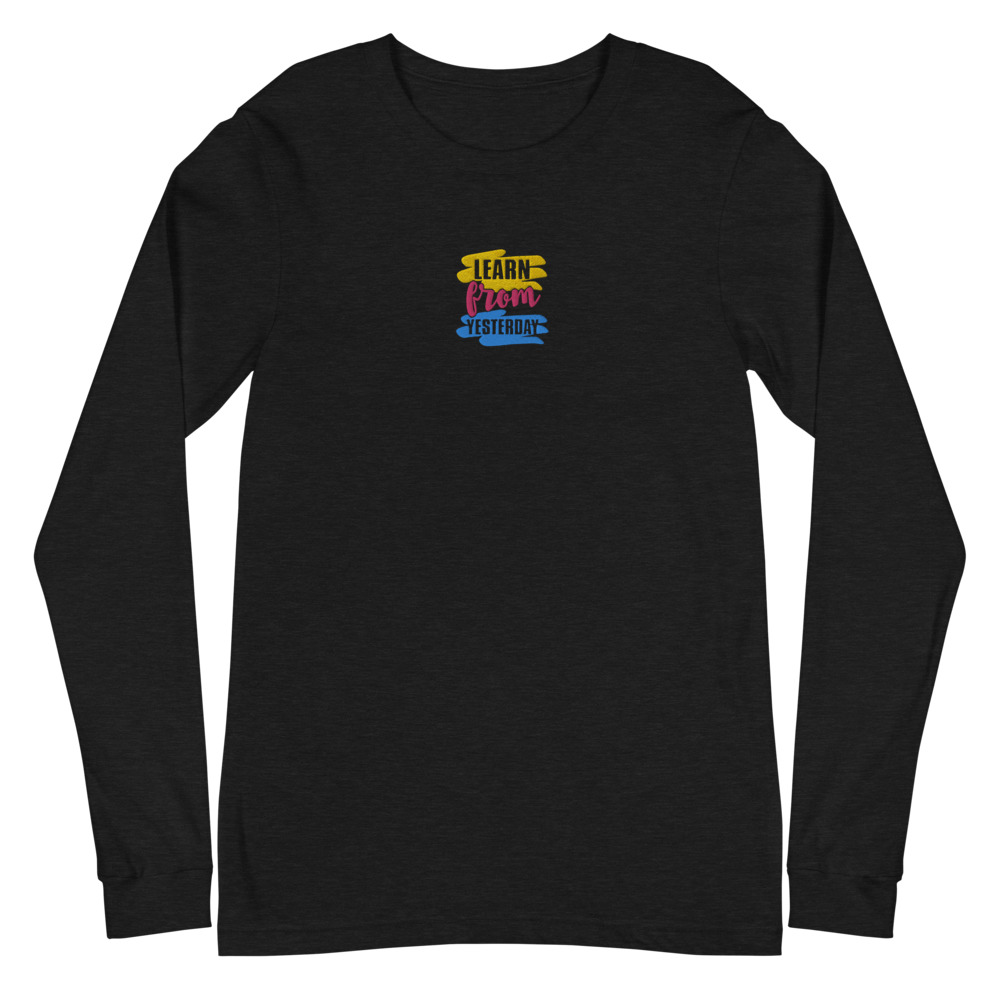 Embroidered Unisex Long Sleeve Tee | Embroidered Collection | Multiple sizes & colors available - Image 5