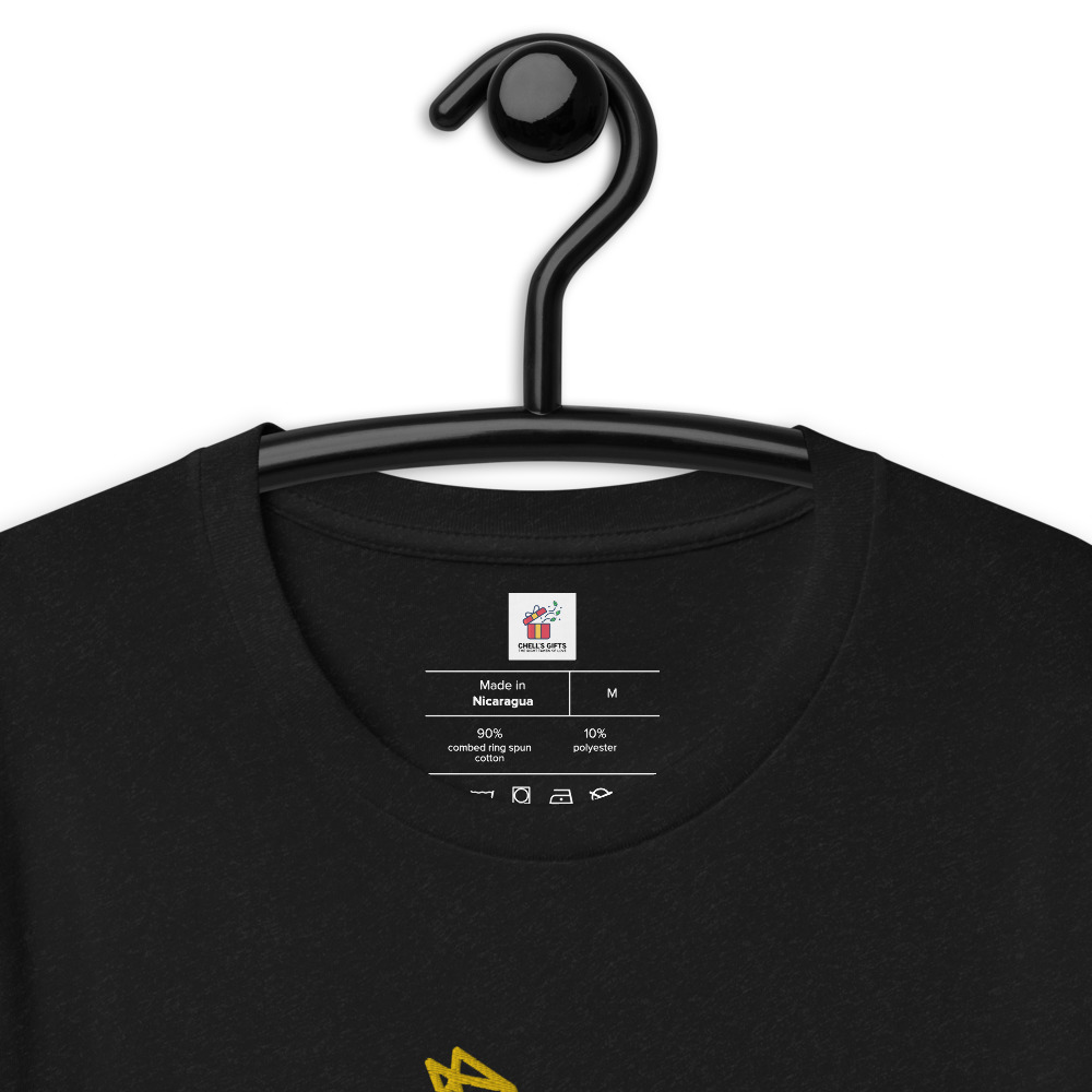 Cat Line Art Short-Sleeve Unisex T-Shirt | Summer Wear | Casual | Street Wear - Image 3