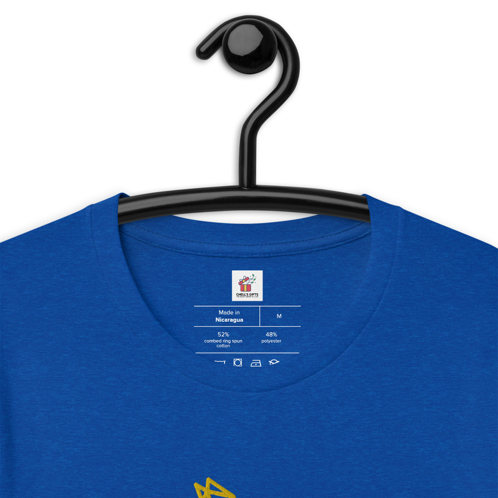 Cat Line Art Short-Sleeve Unisex T-Shirt | Summer Wear | Casual | Street Wear - Image 8