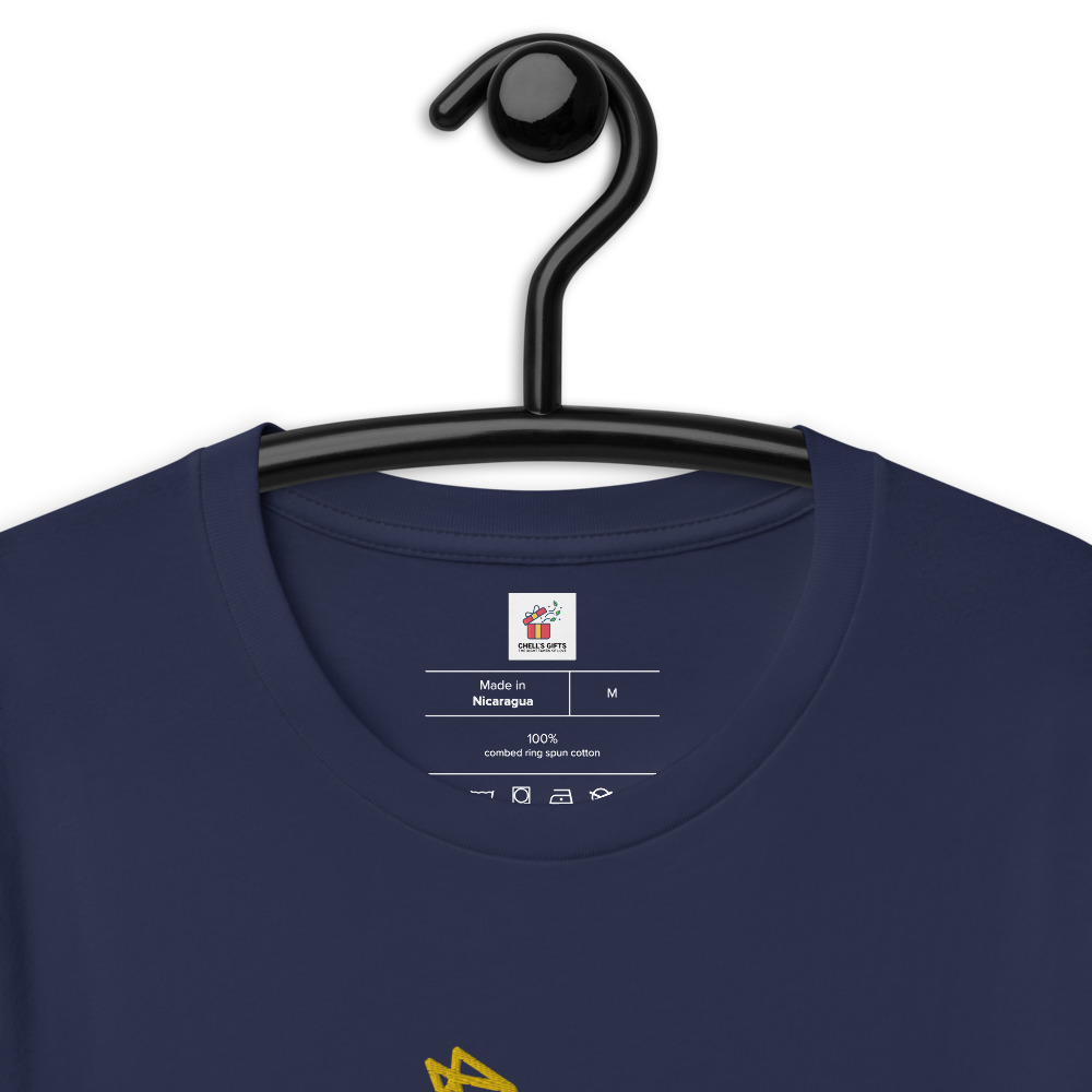 Cat Line Art Short-Sleeve Unisex T-Shirt | Summer Wear | Casual | Street Wear - Image 5